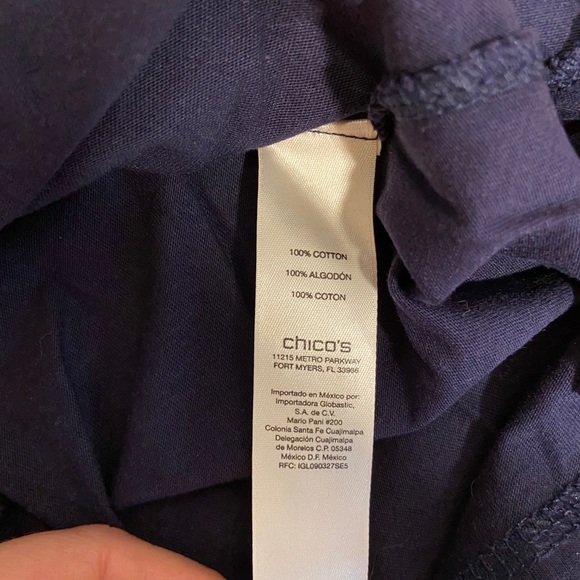 Chico’s Womens T-shirt - Picture 4 of 6